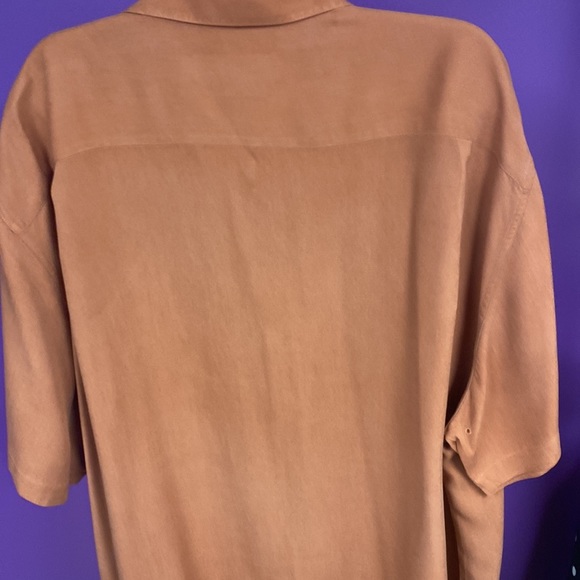 Nat Nast casual silk butting button down shirt - Picture 5 of 5